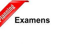 planning examens